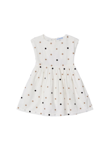 Mayoral Ежедневна рокля 3921 Екрю Regular Fit