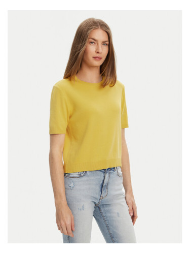 United Colors Of Benetton Пуловер 1091D10D5 Жълт Relaxed Fit