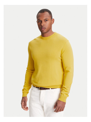 United Colors Of Benetton Пуловер 1098U1I76 Жълт Regular Fit