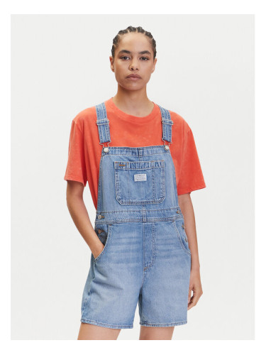 Levi's® Гащеризон с презрамки Utility 001UY-0000 Син Loose Fit