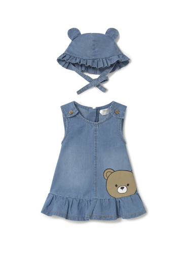 Mayoral Дънкова рокля 1871 Син Regular Fit