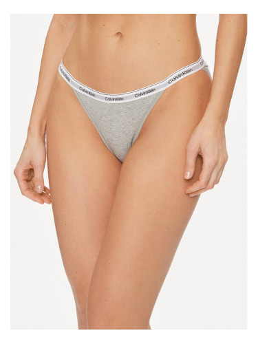 Calvin Klein Underwear Класически дамски бикини 000QD5215E Сив