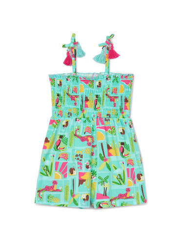 Mayoral Гащеризон 3877 Зелен Relaxed Fit