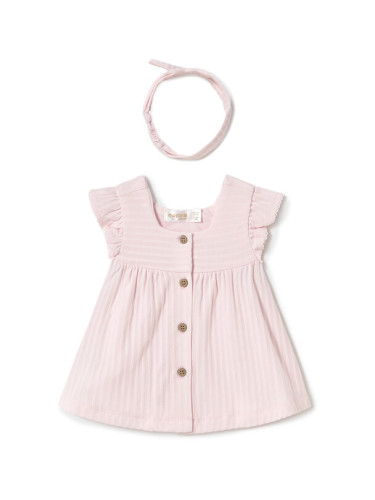 Mayoral Лятна рокля 1866 Розов Regular Fit