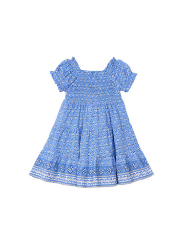 Mayoral Лятна рокля 3932 Син Regular Fit