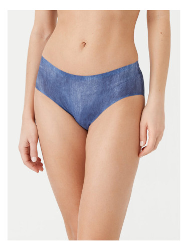 Chantelle Класически дамски бикини Soft Stretch C11D40 Син