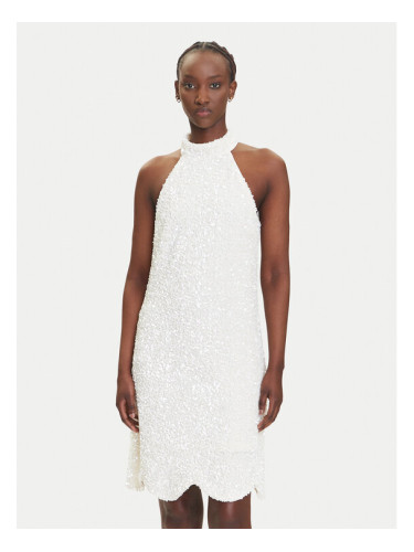 YAS Коктейлна рокля Mira 26037830 Екрю Regular Fit