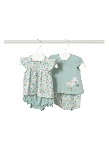 Mayoral Детски комплект 1663 Зелен Regular Fit