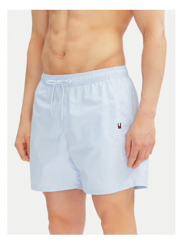 Tommy Hilfiger Плувни шорти UM0UM03258 Светлосиньо Regular Fit