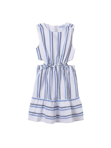 Mayoral Лятна рокля 6982 Екрю Regular Fit