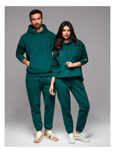 Ombre UNISEX sweatshirt set hoodie + drawstring pants in athleisure style