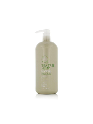 Paul Mitchell TEA TREE Hemp Restoring Conditioner & Body Lotion Балсам за коса 1000 ml
