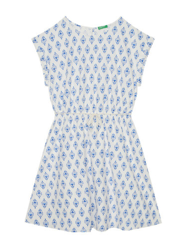 United Colors Of Benetton Ежедневна рокля 4MMDCV03F Син Regular Fit