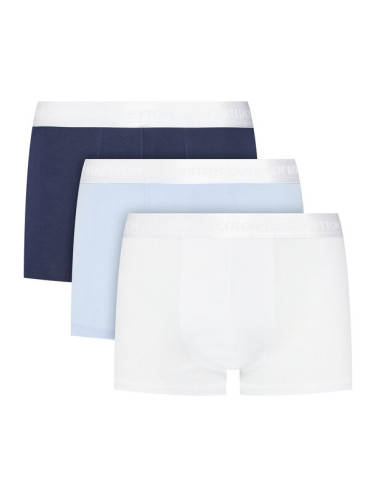 United Colors Of Benetton Комплект 3 чифта боксерки 3OP82X01E Цветен