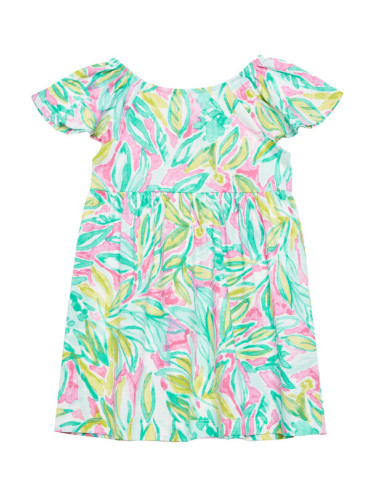 United Colors Of Benetton Лятна рокля 34VAGV010 Цветен Relaxed Fit