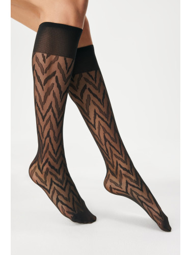 Силонови три четвърти чорапи Julieta 20 DEN