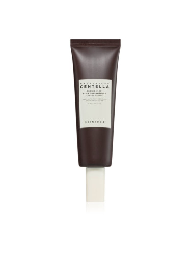 SKIN1004 Madagascar Centella Probio-Cica Glow Sun Ampoule защитен серум възстановяващ кожната бариера SPF 50+ 50 мл.