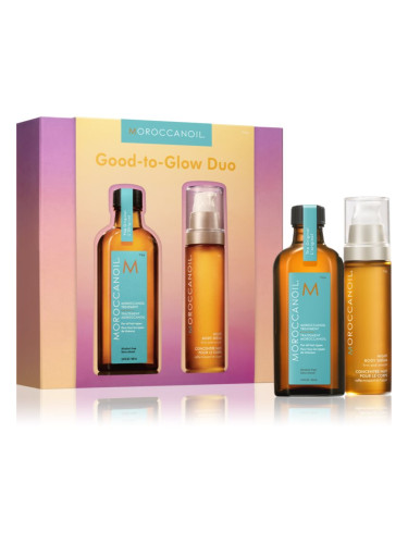 Moroccanoil Good-to-Glow Duo комплект за коса и тяло