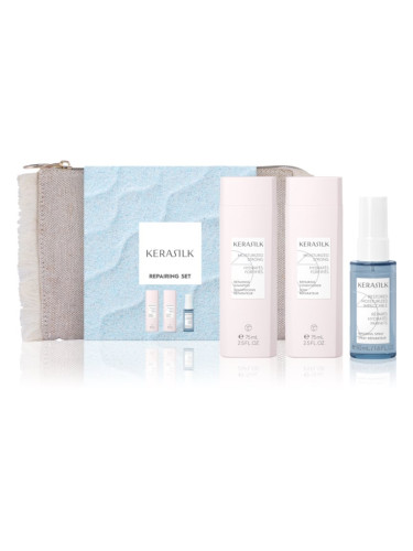 KERASILK Essentials Repairing Set комплект за пътуване за суха и увредена коса