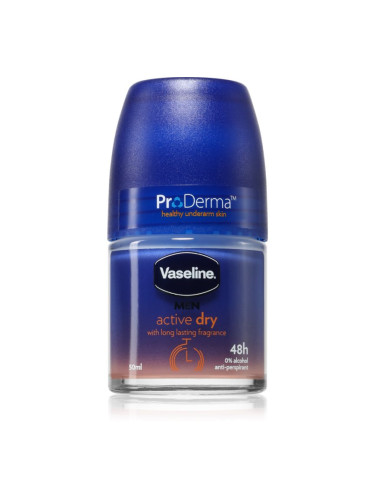 Vaseline Men Active Dry Roll-On рол- он против изпотяване за мъже 50 мл.