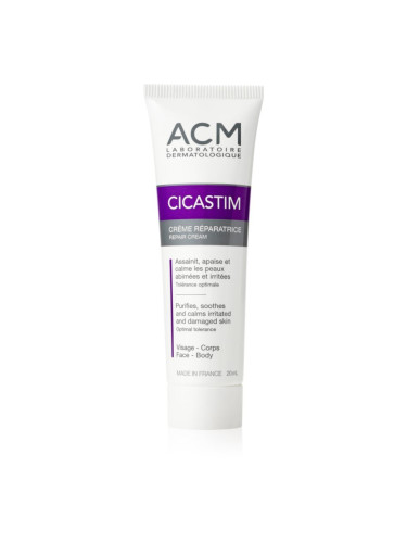 ACM Cicastim Repair Cream регенериращ и успокояващ крем 20 мл.