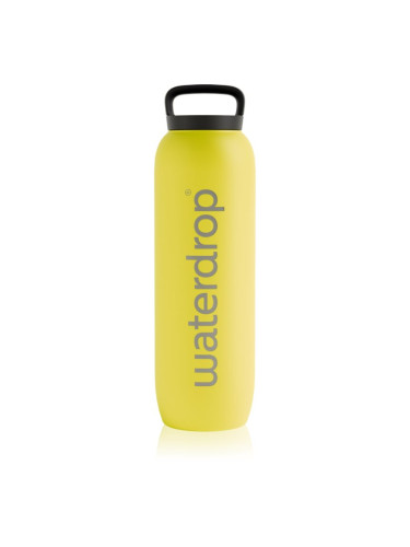 Waterdrop Thermo Steel All-Purpose термошише без капак Neon Yellow 1000 мл.