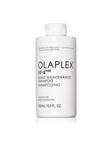 Olaplex N°4 Fine Bond Maintenance Shampoo възстановяващ шампоан за тънка и увредена коса 250 мл.