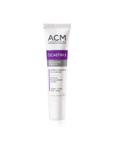 ACM Cicastim S Silicone Gel възстановителна грижа за лечение на рани 15 мл.