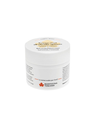 Богат крем за тяло с морски зърнастец - Biofficina Toscana