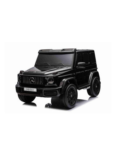 Двуместна джип G63 4X4 2*24V батерия,MP3, с меки гуми с Коже