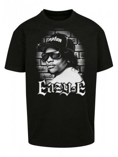 Мъжка тениска в черен цвят Mister Tee Eazy-E Paintbrush Oversize