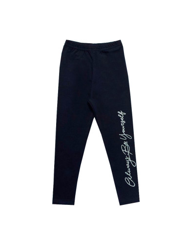 Детски клин за момиче в тъмносиньо с надпис