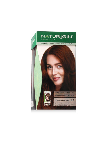 Naturigin Permanent Hair Colour Боя за коса 115 ml Нюанс Copper Brown 4.6