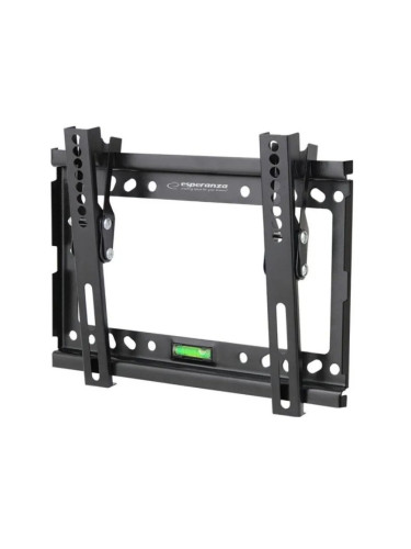 Стойка за телевизор Esperanza ERW010, За стена, 14''-50'', VESA 200x200, Макс 25 кг, Черен