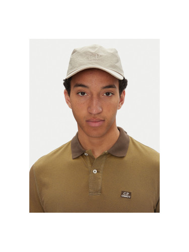 Шапка с козирка C.P. Company 18CMAC225A110188A Бежов