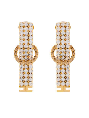 Обеци с клипс Elisabetta Franchi OR-11M-52E2-V240 Златист