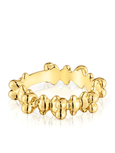 Пръстен TOUS Bold Bear 1004200712 Златист