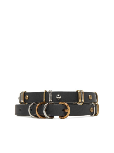 Дамски колан PINKO Cerise H1.5 Belt 20251 PLT01 104587 A2BA Черен