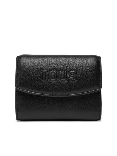 Портфейл TOUS Pocket Tous Bloom 2002204251 Черен