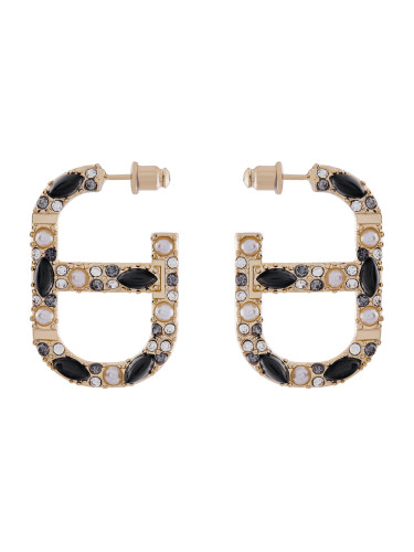 Обици TWINSET 251TO5060 Черен