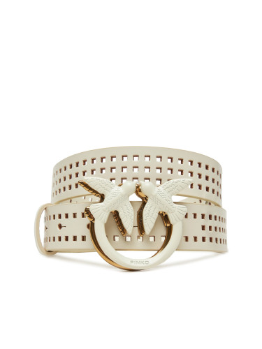 Дамски колан PINKO Love Berry H3 Belt 20251 PLT01 100125 A11W Бял