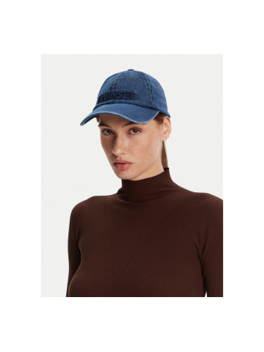 Шапка с козирка TWINSET 251LL5BAA Син