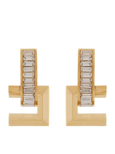 Elisabetta Franchi Обеци с клипс OR-16K-52E2-V290 Златист