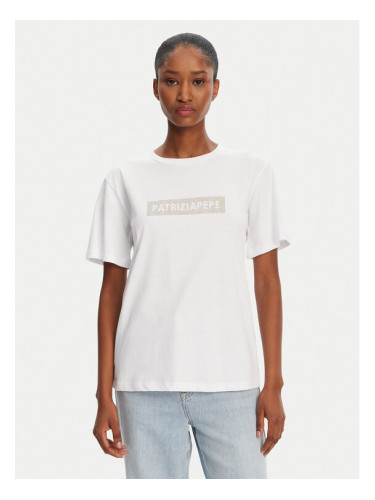 Patrizia Pepe Тишърт 2M4422/J274-W146 Бял Regular Fit