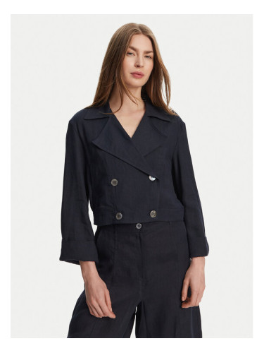 Marella Тренч Flavio 2513041094 Тъмносин Relaxed Fit