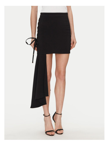 Elisabetta Franchi Мини пола GO-071-51E2-V340 Черен Regular Fit