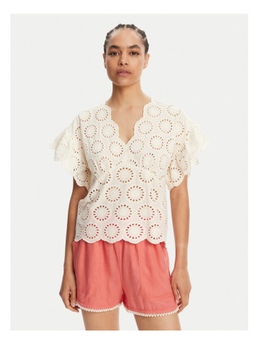 TWINSET Блуза 251TT2364 Екрю Loose Fit