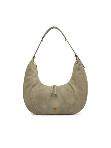 PINKO Дамска чанта Slouchy Hobo Big PE 25 PLTT 104295 A29N Сив
