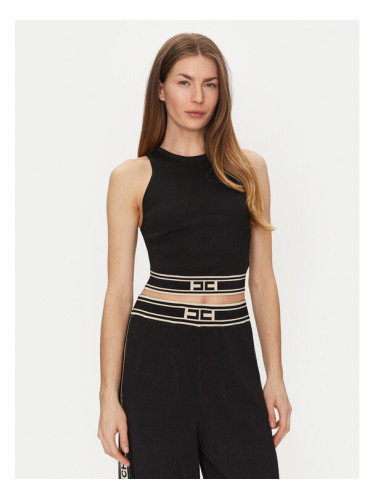 Elisabetta Franchi топ TK-39S-51E2 Черен Slim Fit