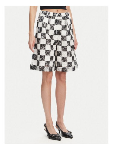 PINKO Шорти от плат 105295 A2MF Бял Regular Fit